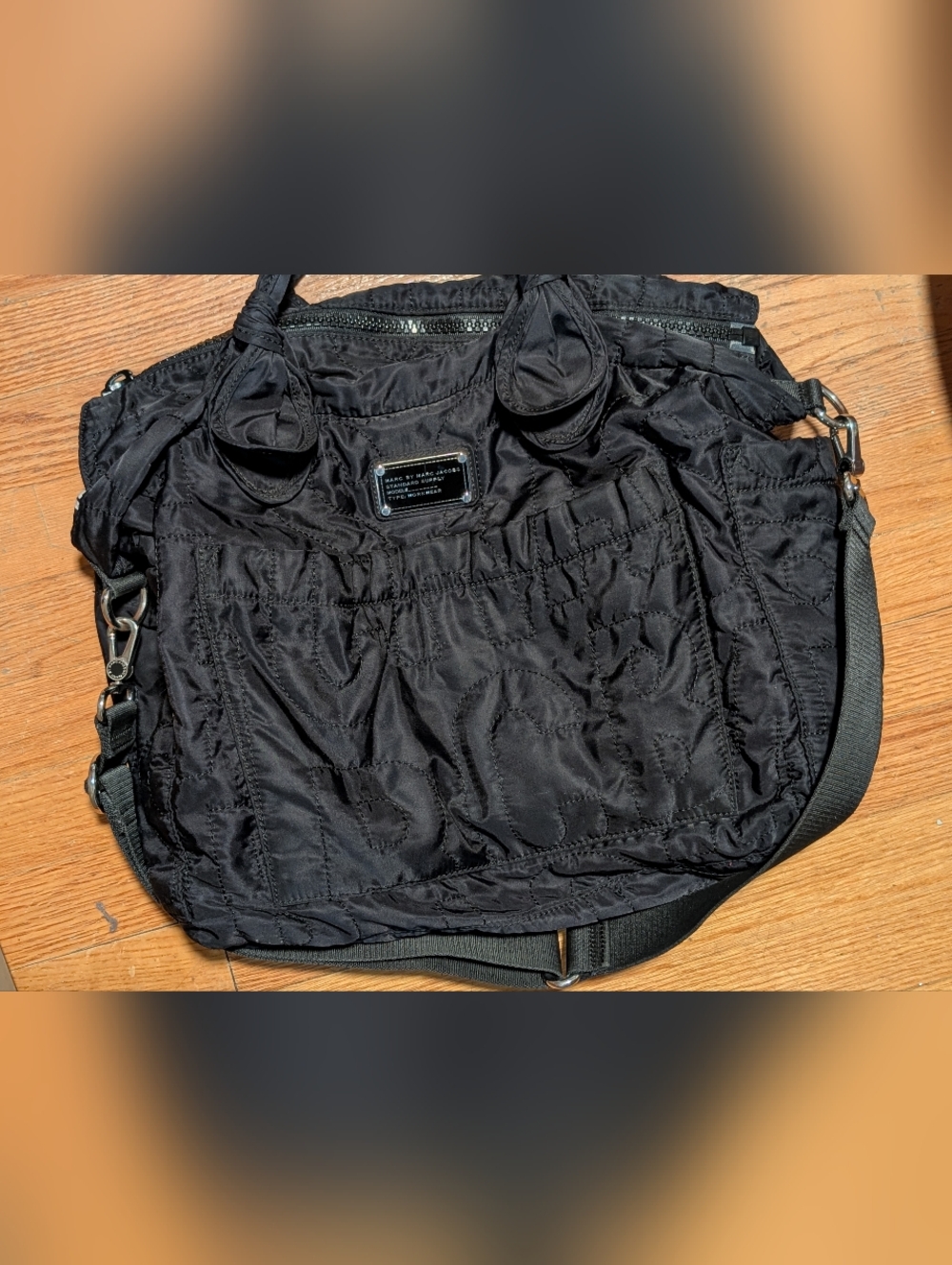 Marc Jacobs Black Baby Bag Stylish and Functional